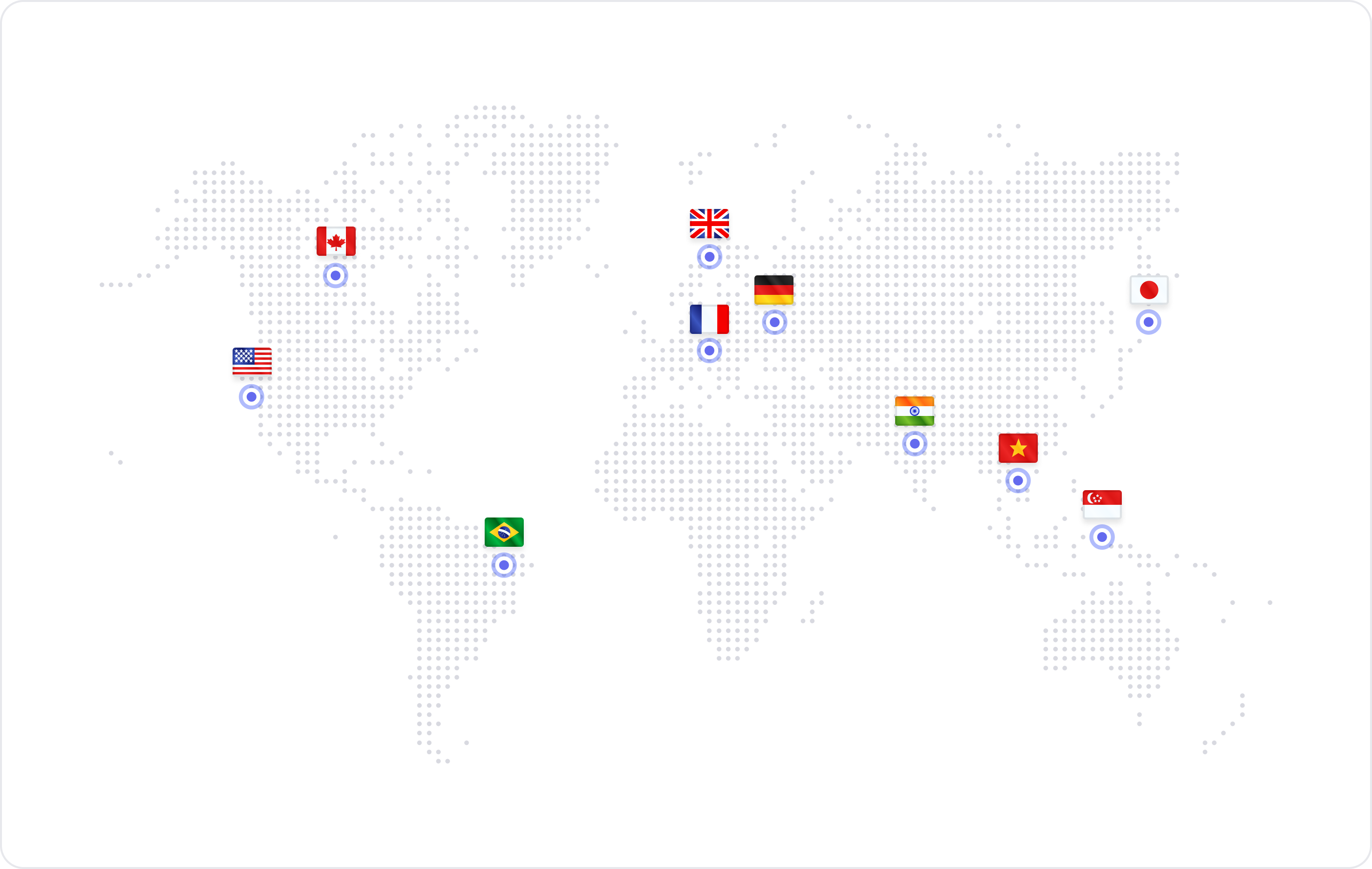 Vista previa de Cobertura de red global